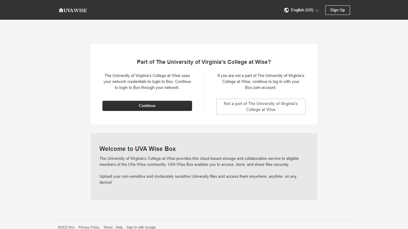 Box | Login